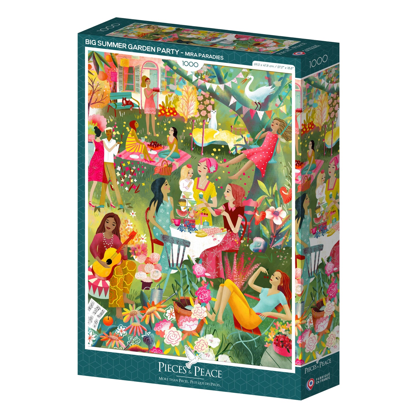 Puzzle 1000 Pièces - Big Summer Garden Party