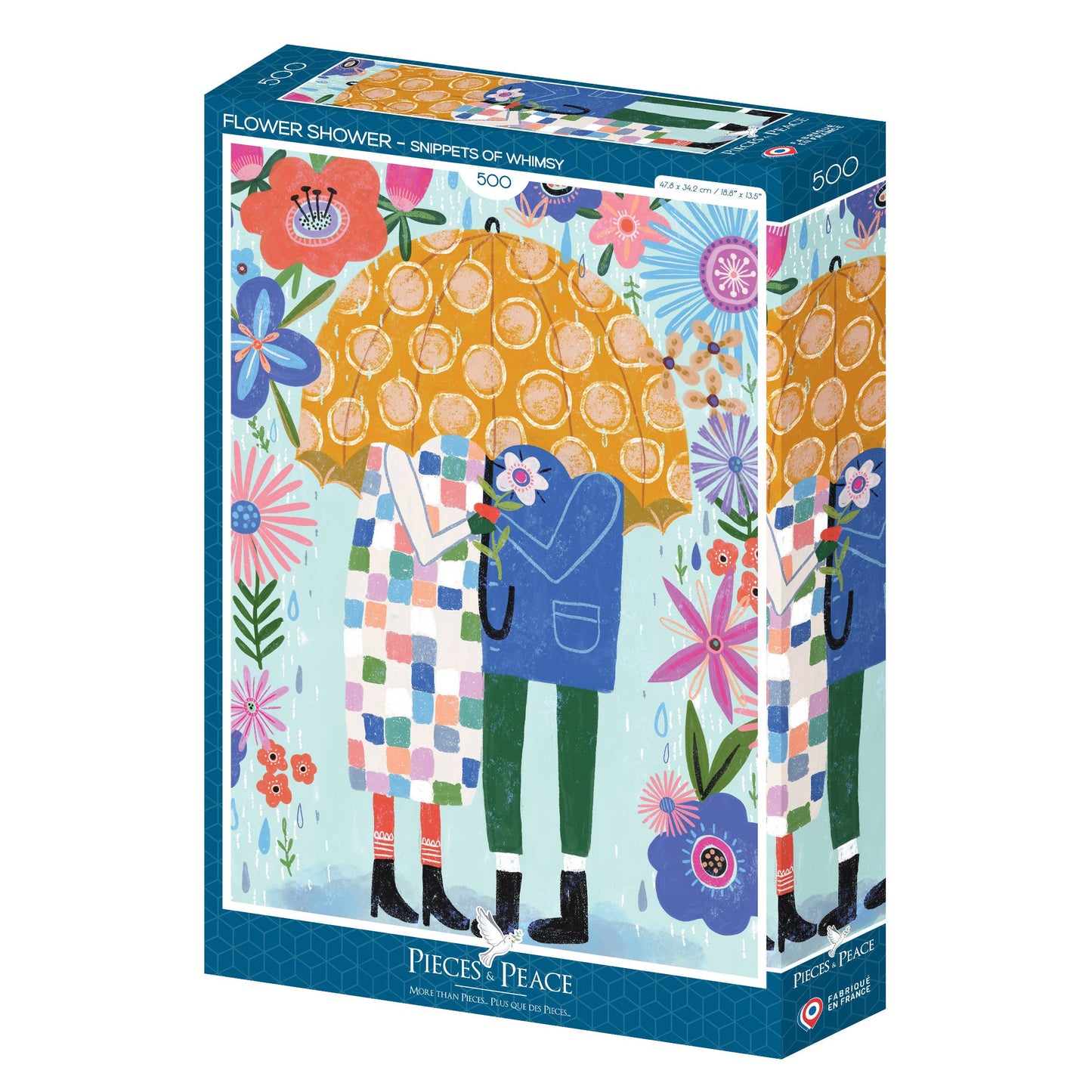 Puzzle 500 Pièces - Flower Shower #