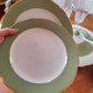 Assiette plate KG Lunéville modèle Bagatelle