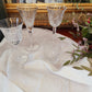 Flûte en cristal taillé
